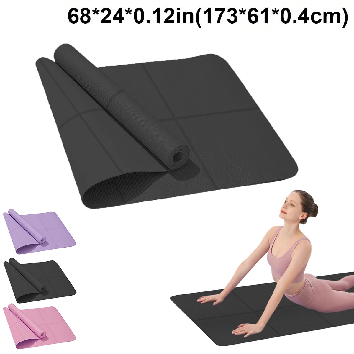 Tapete de Yoga dobrável